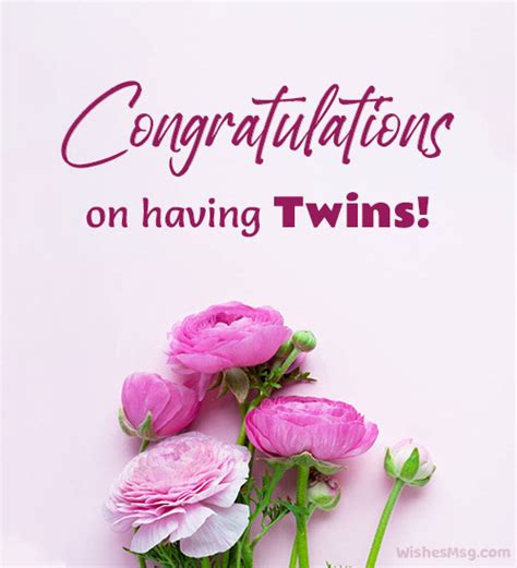 Twins Baby Wishes Congratulations Messages For Twins