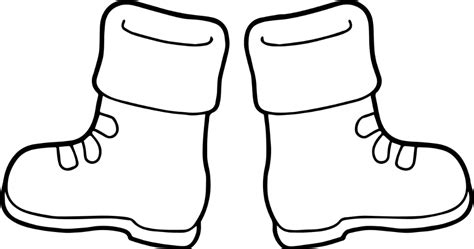 Winter Boots Coloring Page In 2020 Coloring