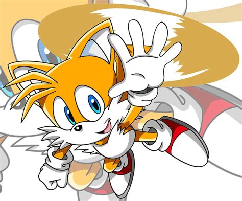 Miles Tails Prower Sonic Sonic The Hedgehog Tailed