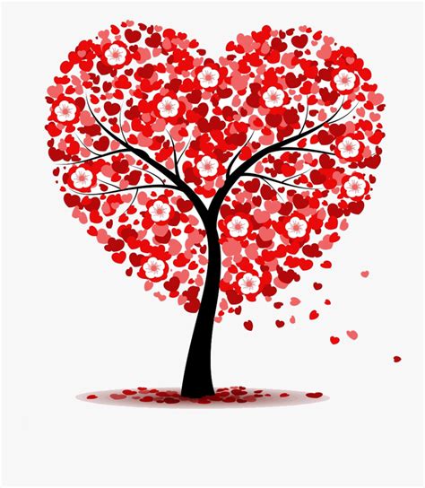 Heart Tree Clip Art Love Transparent Background Tree Png Free