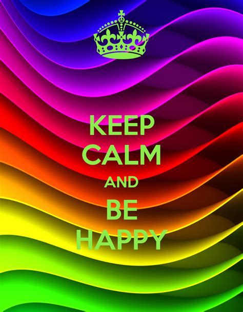 Keep Calm And Be Happy Poster Annie Keep Calm O Matic