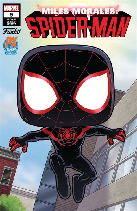 Miles Morales Swings Into The Spider Verse As PREVIEWS Exclusive Funko Pop COMIC CRUSADERS