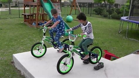 Kids Homemade Stationary Bike Youtube