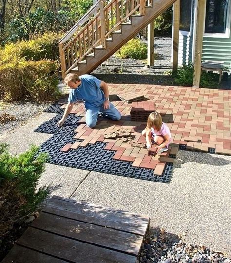 Wonderful Backyard Paver Patio Outdoor Building Ideas Fabulous Backyard