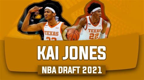 Kai Jones Nba Draft 2021 Youtube