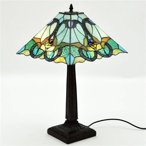 Square Tiffany Lamp Table Lamps