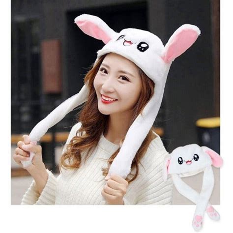 Korean Bunny Hat Ubicaciondepersonascdmxgobmx