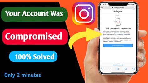 How To Fix Instagram Compromised Account Fix Your Instagram