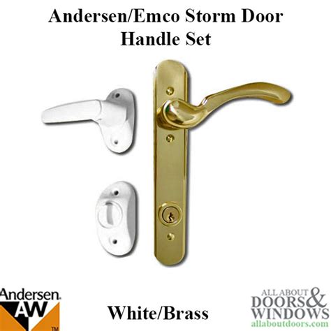 Andersen Storm Door Handle Set With Lock
