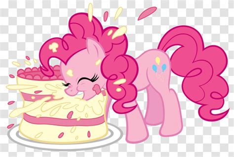 Pinkie Pie Birthday Cake Pony Wish Party Transparent Png