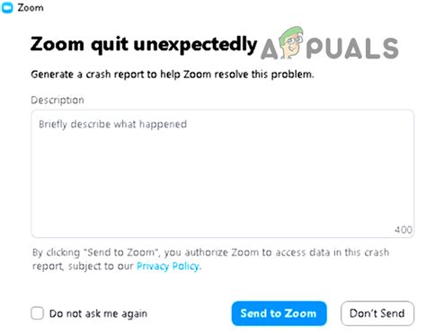 How To Fix Zoom Quit Unexpectedly Error When Screen Sharing