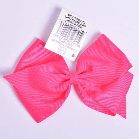 Yama Ribbon Large Hot Pink Grosgrain Bow 1 Each Walmart Com