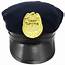 Adult Police Cap Navy Blue 21033BKAJ  MardiGrasOutletcom