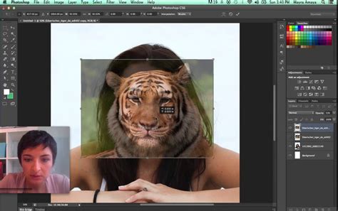 Furthermore, it's more than just a simple video merger, it helps you. Face merge with animal Self Portrait Photoshop tutorial ...