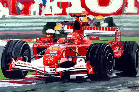 Michael schumacher is a german retired racing driver who competed in formula one for jordan grand prix, benetton, ferrari, and mercedes upon. Michael Schumacher - Ferrari 48-72 - Bell Artist