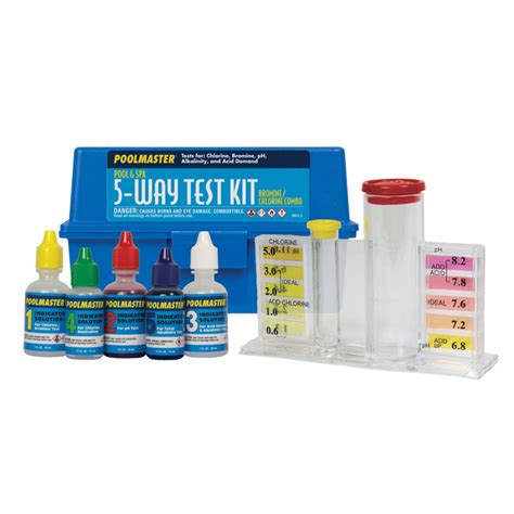 Spill water from the tube until level with test line mark on tube. Dual Test Kit | Pool Water Testers | Splash Super Center