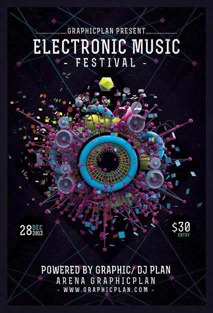 40 Inspiring Festival Poster Designs Modern Posters Jayce O Yesta