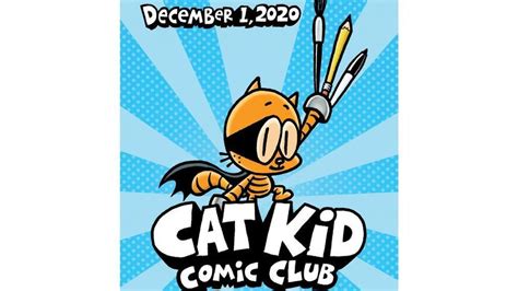 Dav Pilkey Launches New Cat Kid Comic Club Series