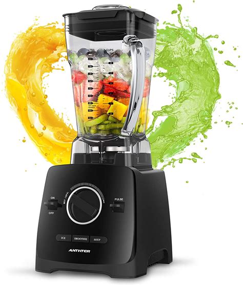 Smoothie Blender Anthter 1600w Professional Countertop