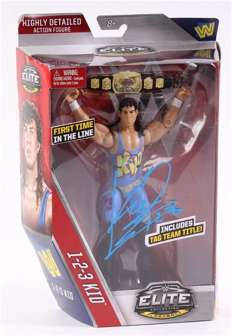 Sean Waltman Signed Wwe Elite Collection Action Figure Inscribed 1 2 3