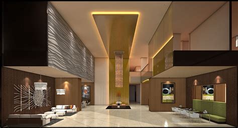 Hotel Lobby Design Draft 2 My Work My Designs