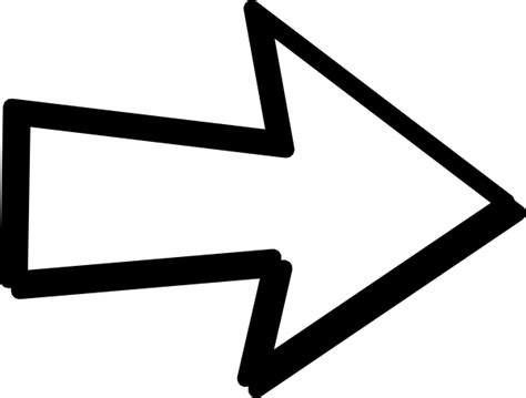 Transparent Arrow Right Clip Art At Vector Clip Art Online