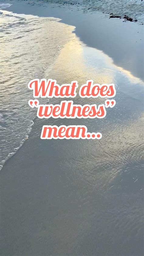 What Does Wellness Mean To You Wellness Lifestyle Mentalhealth