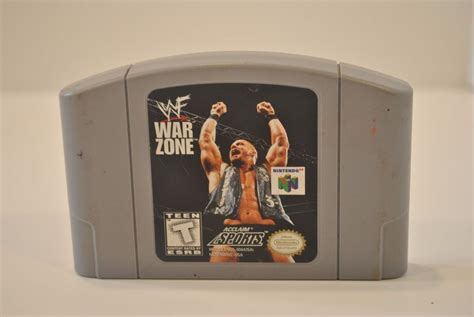 WWF War Zone Nintendo 64 1998 For Sale Online EBay Wwf Video