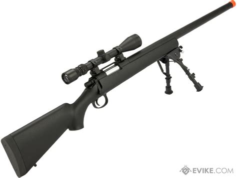 Cyma Vsr Bolt Action Airsoft Sniper Rifle Color Black W Scope Rail Airsoft Guns Airsoft