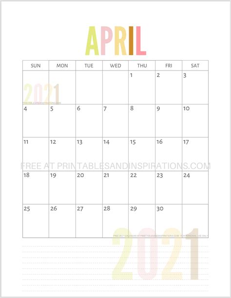 Download pdf calendars of all sorts. Free Printable 2021 Calendar PDF - Printables and Inspirations