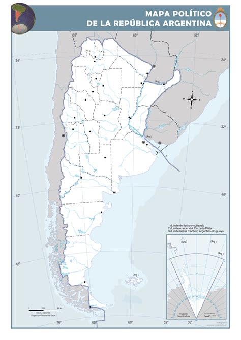 Mapas Políticos Mudos De Argentina Educar