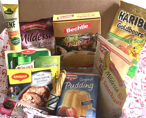 German Food Package With German Authentic Foodies Made In Germany