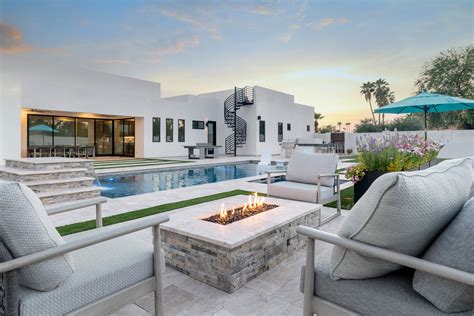 Pool Design Spotlight Scottsdale Modern Backyard — Presidential Pools