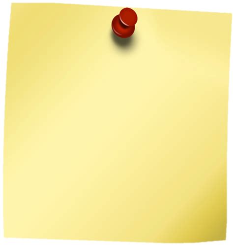 Yellow Sticky Notes PNG Image | Yellow sticky notes ...