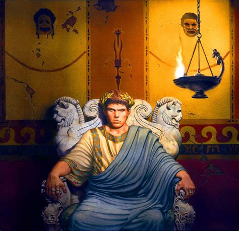 Emperor Nero Of Rome Personagens Romanos História Romana