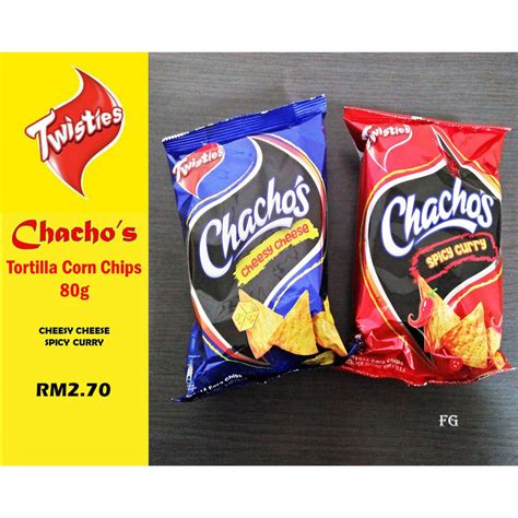 Chachos Tortilla Corn Chips 70g Shopee Malaysia