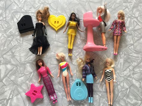 Lot Of 8 2000 Mcdonald S Anniversary Barbie Happy Meal Toys Mattel In 2021 Happy Meal Toys