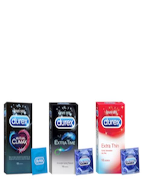 Buy Durex Pack Of 3 Condoms Condoms For Unisex 11835910 Myntra