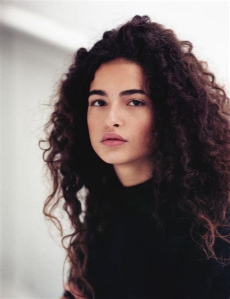 Model Of The Week Chiara Scelsi Curly Hair Styles