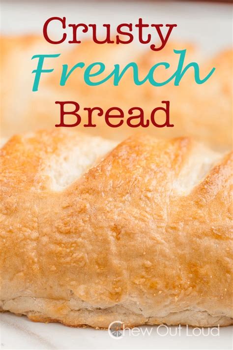 Crusty French Bread Recipe Recipe French Bread Recipe Crusty