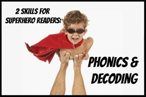 Two Skills For Superhero Readers Phonics And Decoding Gideon Math