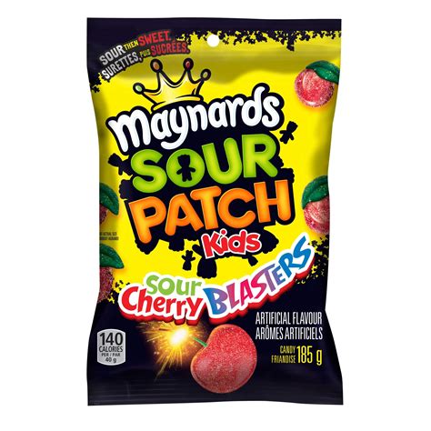 Buy Maynards Sour Patch Kids Sour Cherry Blasters Candy 185 Grams
