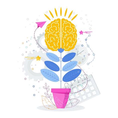 Brain Flower Illustrations Royalty Free Vector Graphics And Clip Art