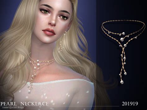 Necklace 201919 By S Club Ll At Tsr Sims 4 Updates