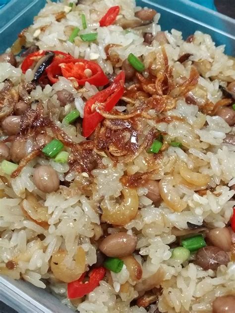 Glutinous Rice By Quequek Yeo Asian Recipes Chinese Cooking Food