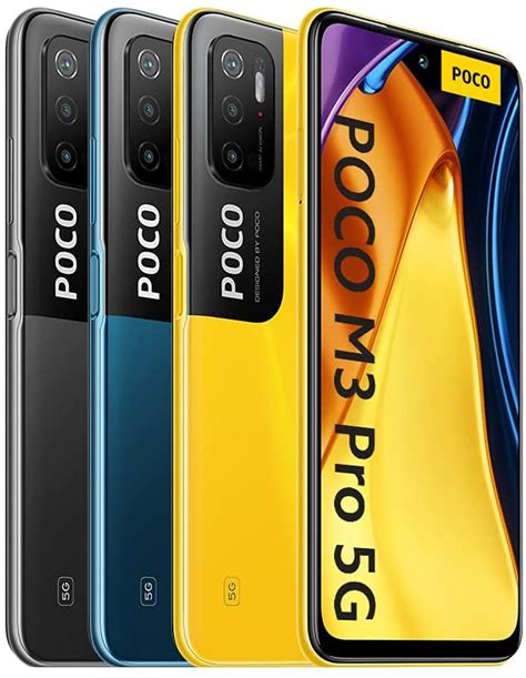 Poco M3 Pro 5g Smartphone 464gb 65 Fhd 90hz Dotdisplay Mediatek