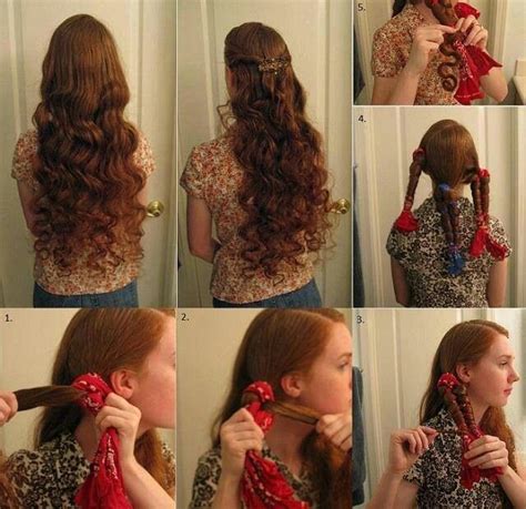 Unique How To Curl Hair Overnight With Simple Style Stunning And
