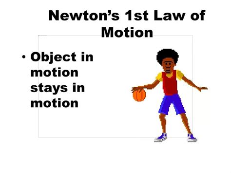 Newton First Law Of Motion