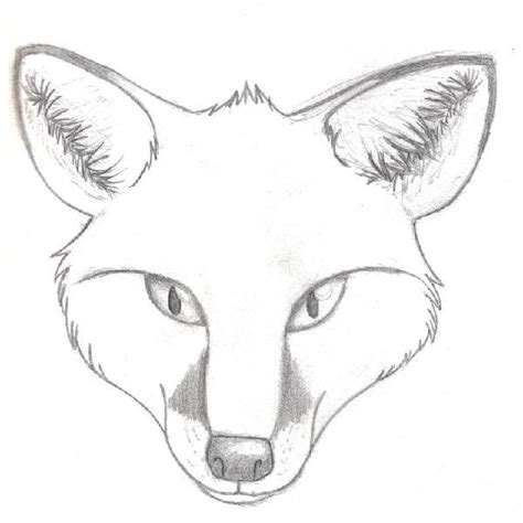 Funny fox with a big head. Cute Fox Coloring Pages | Fox Head Coloring Pages ...
