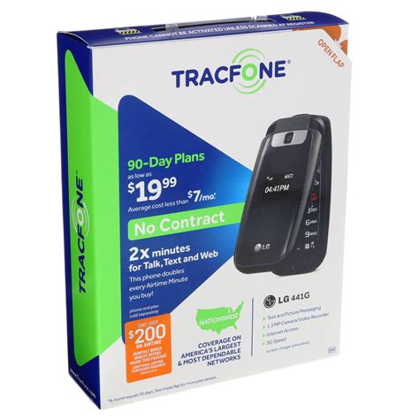 Tracfone Lg 441 Prepaid Flip Phone Shop Tracfone Lg 441 Prepaid Flip